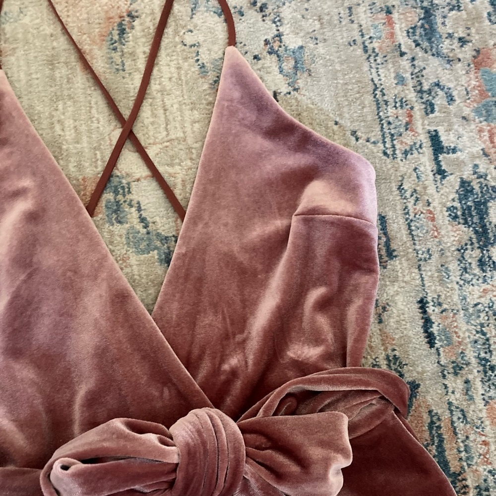 Express Velvet Jumpsuit - Women’s - Picture 4 of 15